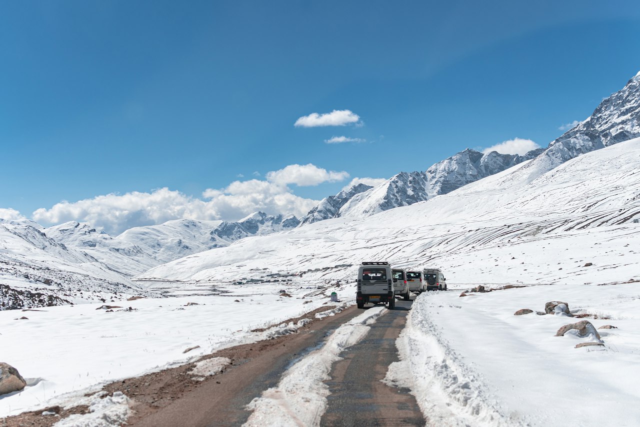 A mountain road